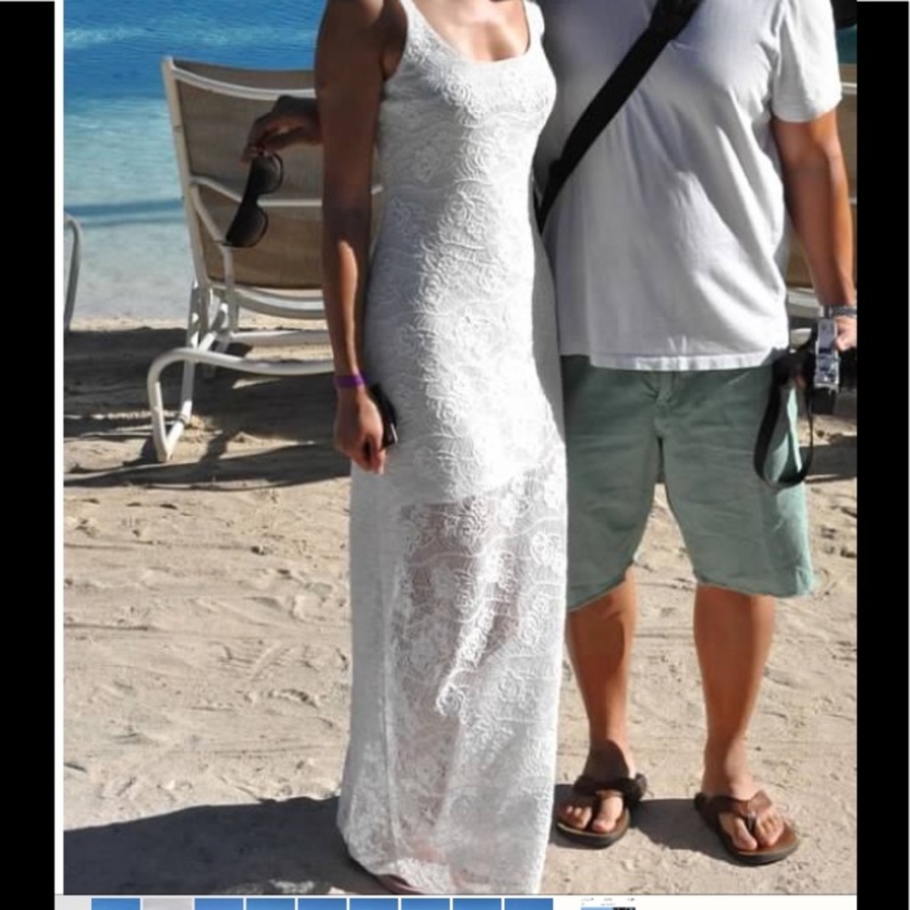 White lace maxi -FREE SHIPPING!!